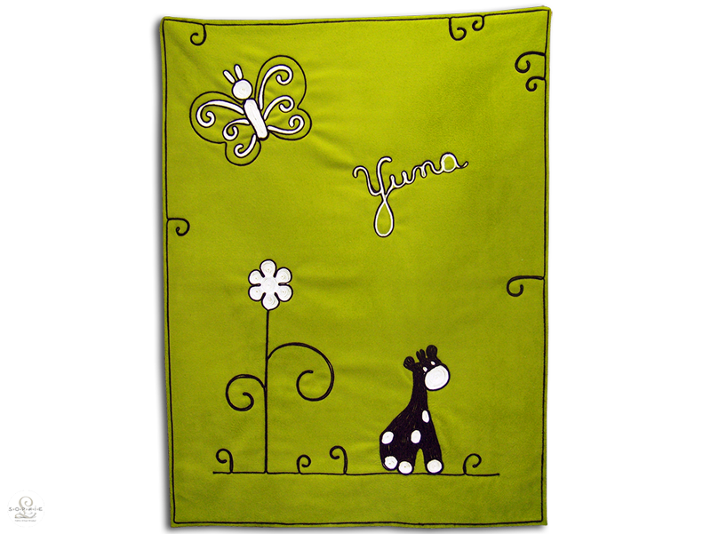 Sophie L / Couverture brodée Sophie L / Bracelet brodé / Tanna