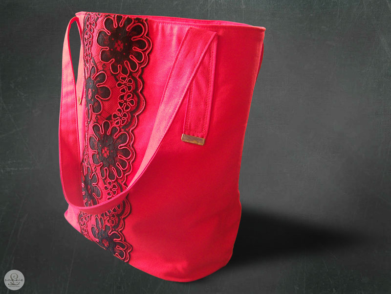 Sophie L / Cabas brodé / Makura Rubis